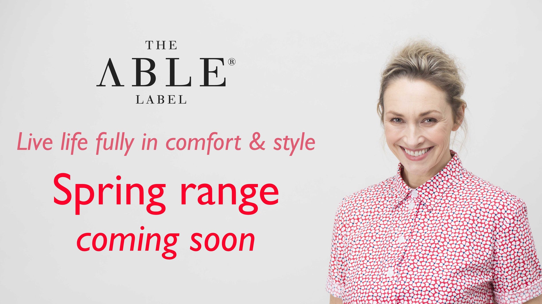 Spring 2017 range coming soon - woman wearing red shirt dress