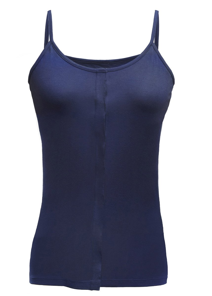 Maria Jersey Navy Velcro Vest - The Able Label