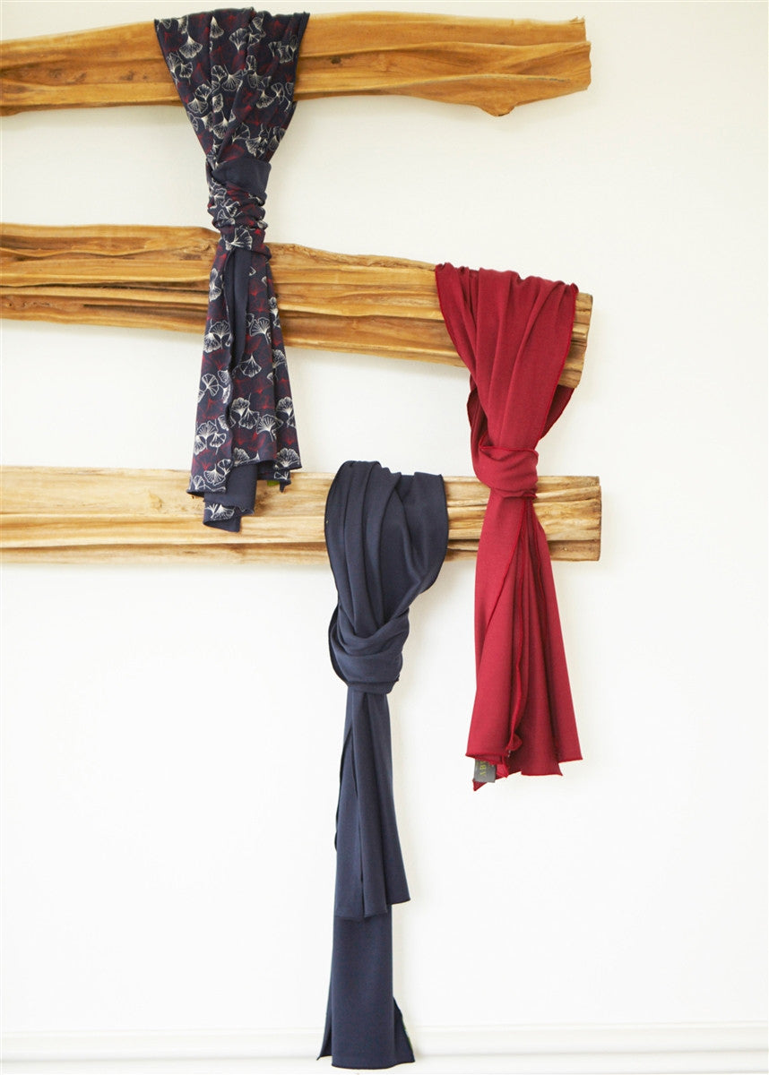 Bella Jersey Scarf - Dragon Red