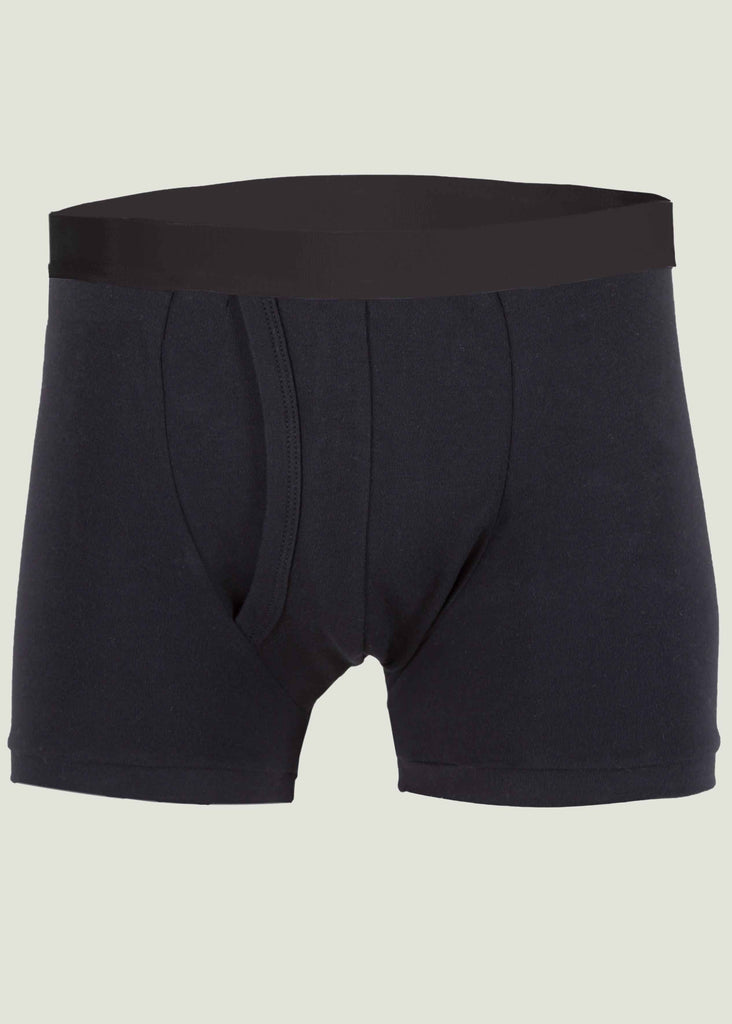 Washable Incontinence Underwear Black - Front view - The Able Label
