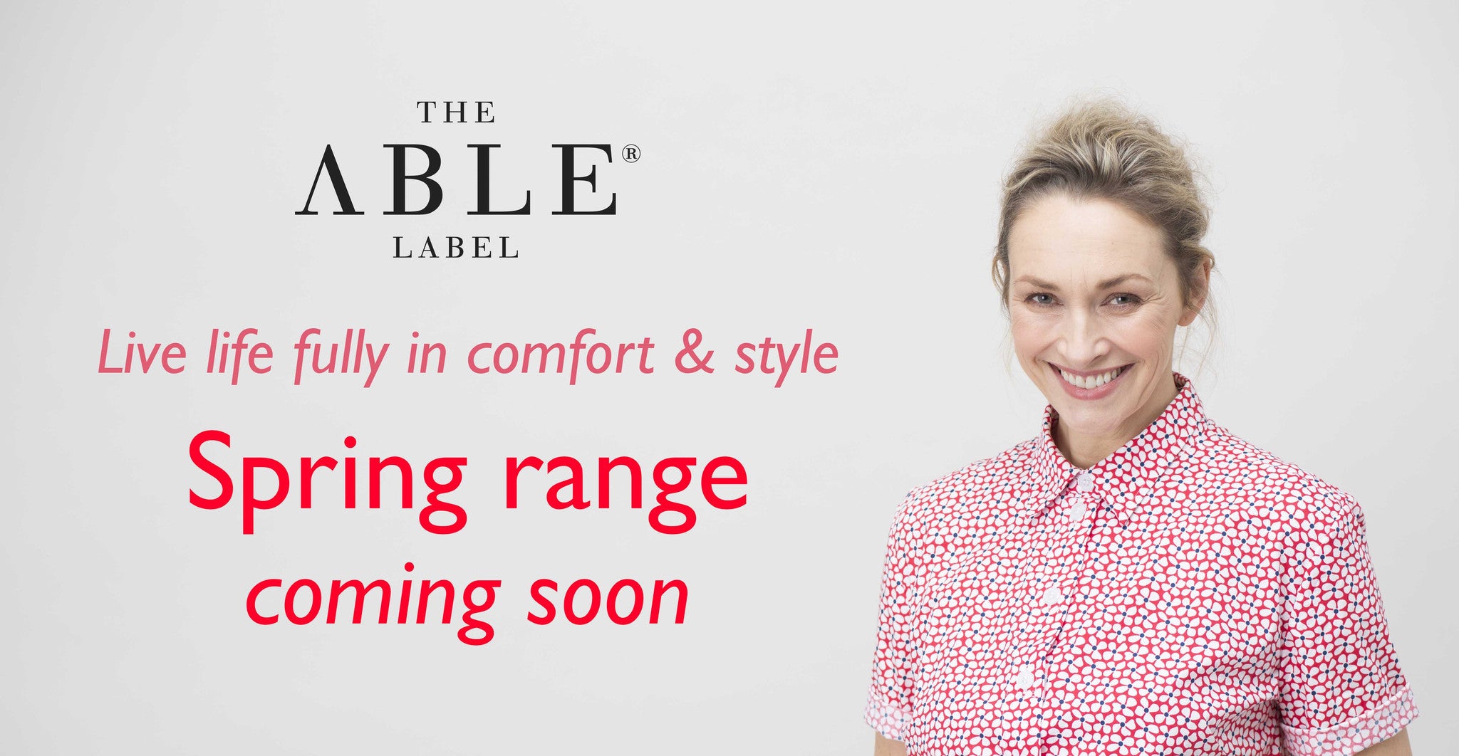 Spring 2017 range coming soon - woman wearing red shirt dress