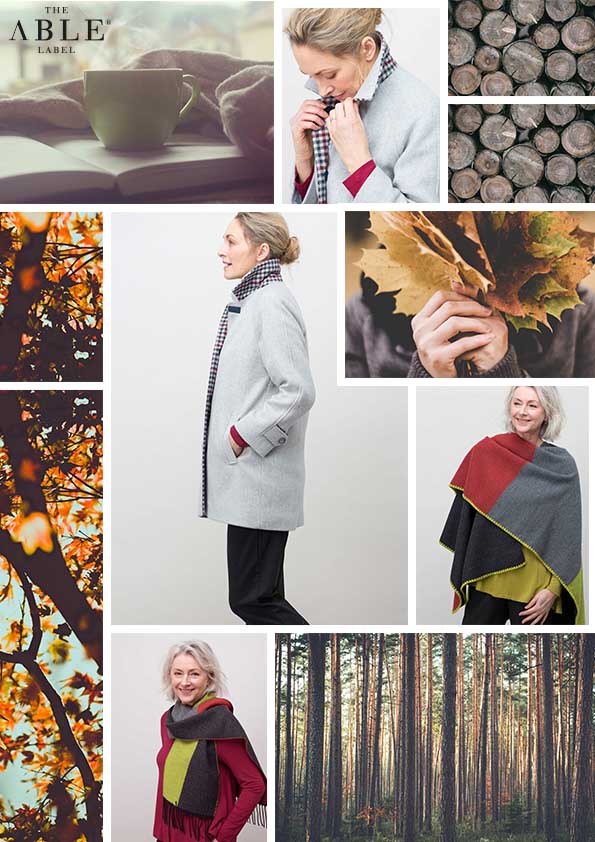 Autumn Walks in The Able Label clothes