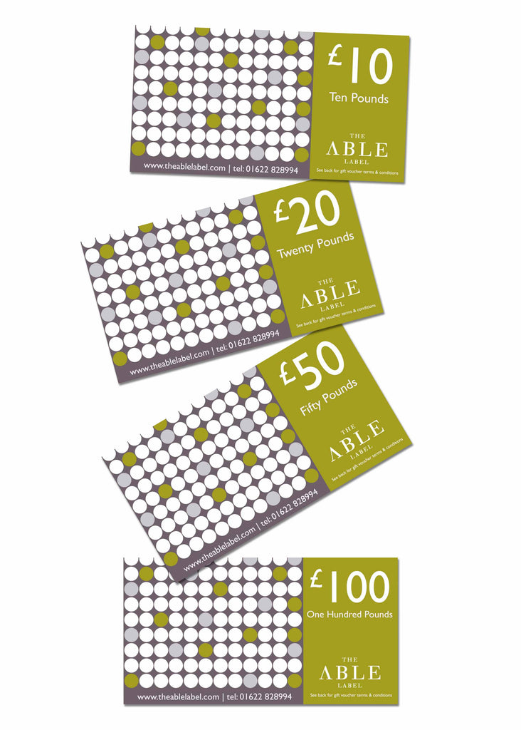 Gift Vouchers | The Able Label Adaptive Clothing