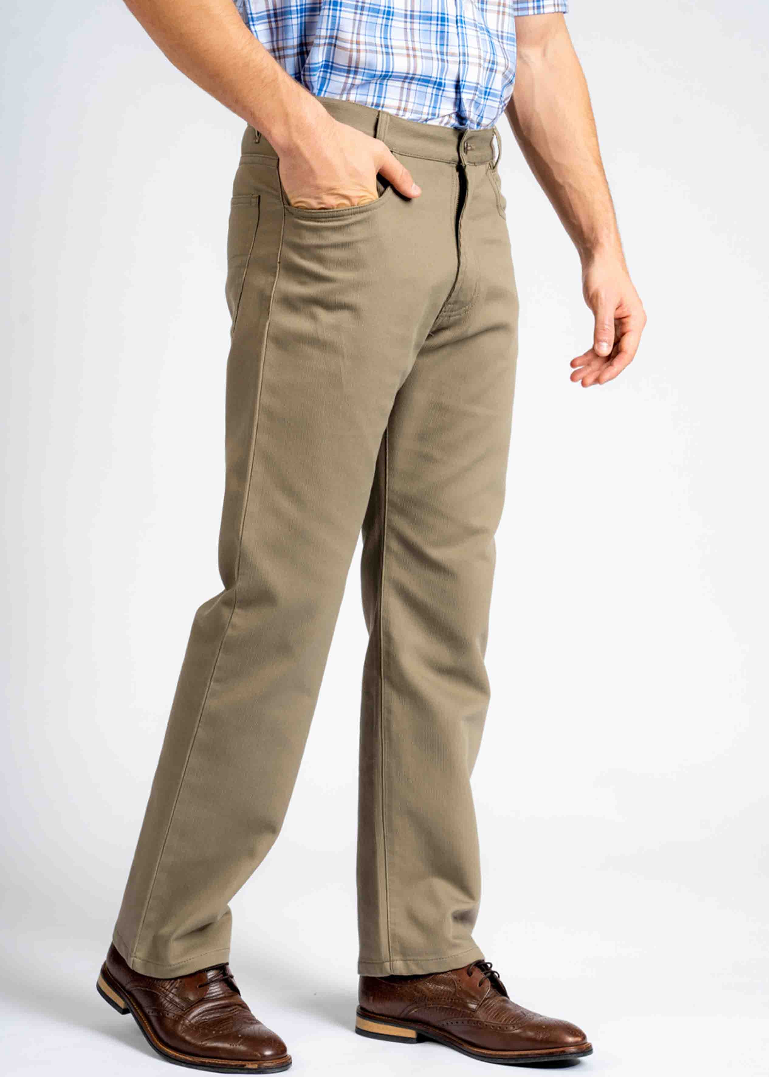 Mens velcro trousers