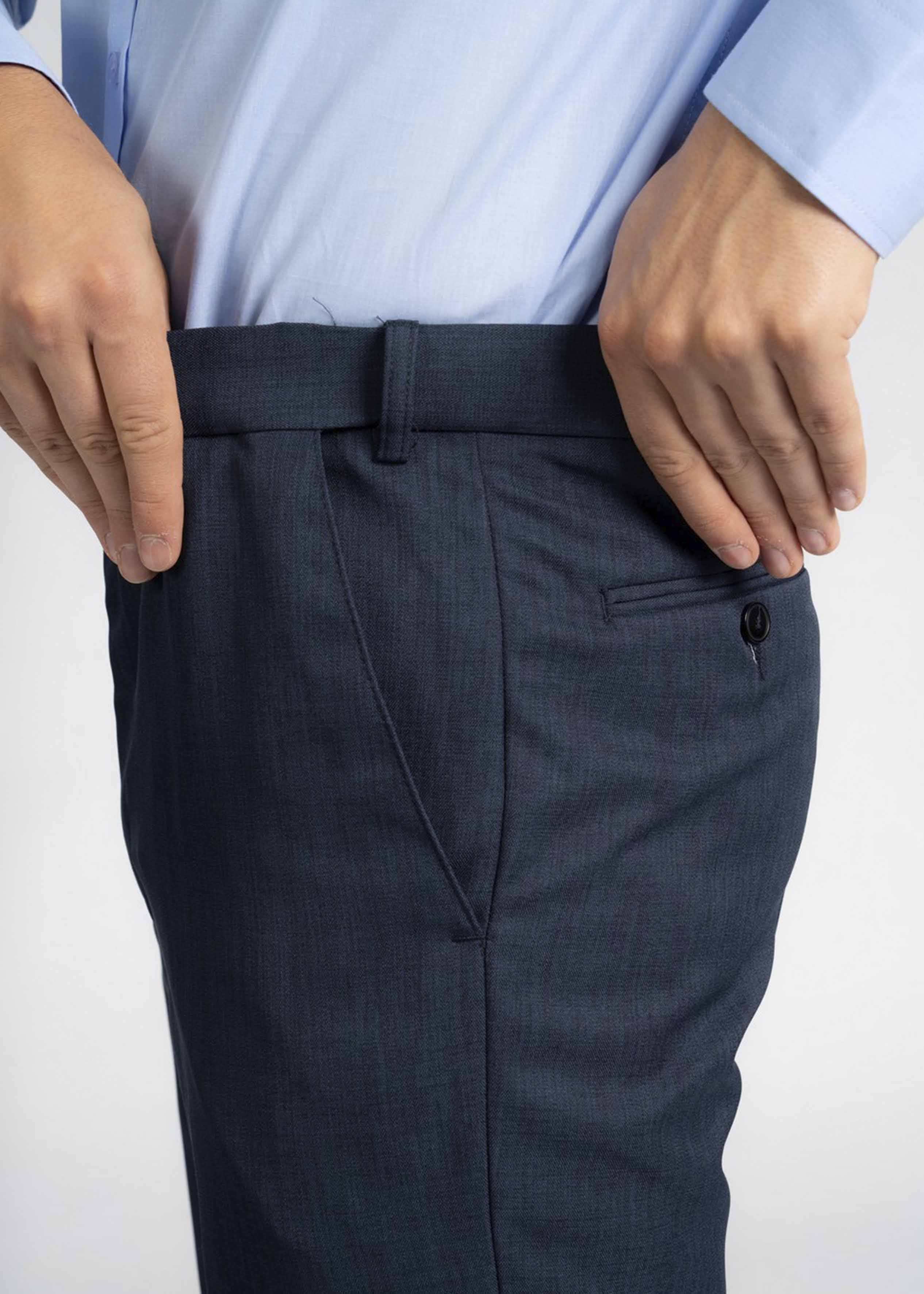 2 Pack Men's Elastic Waist Pull-On Trousers | Navy \u0026 Grey | Pull On | The  Able Label