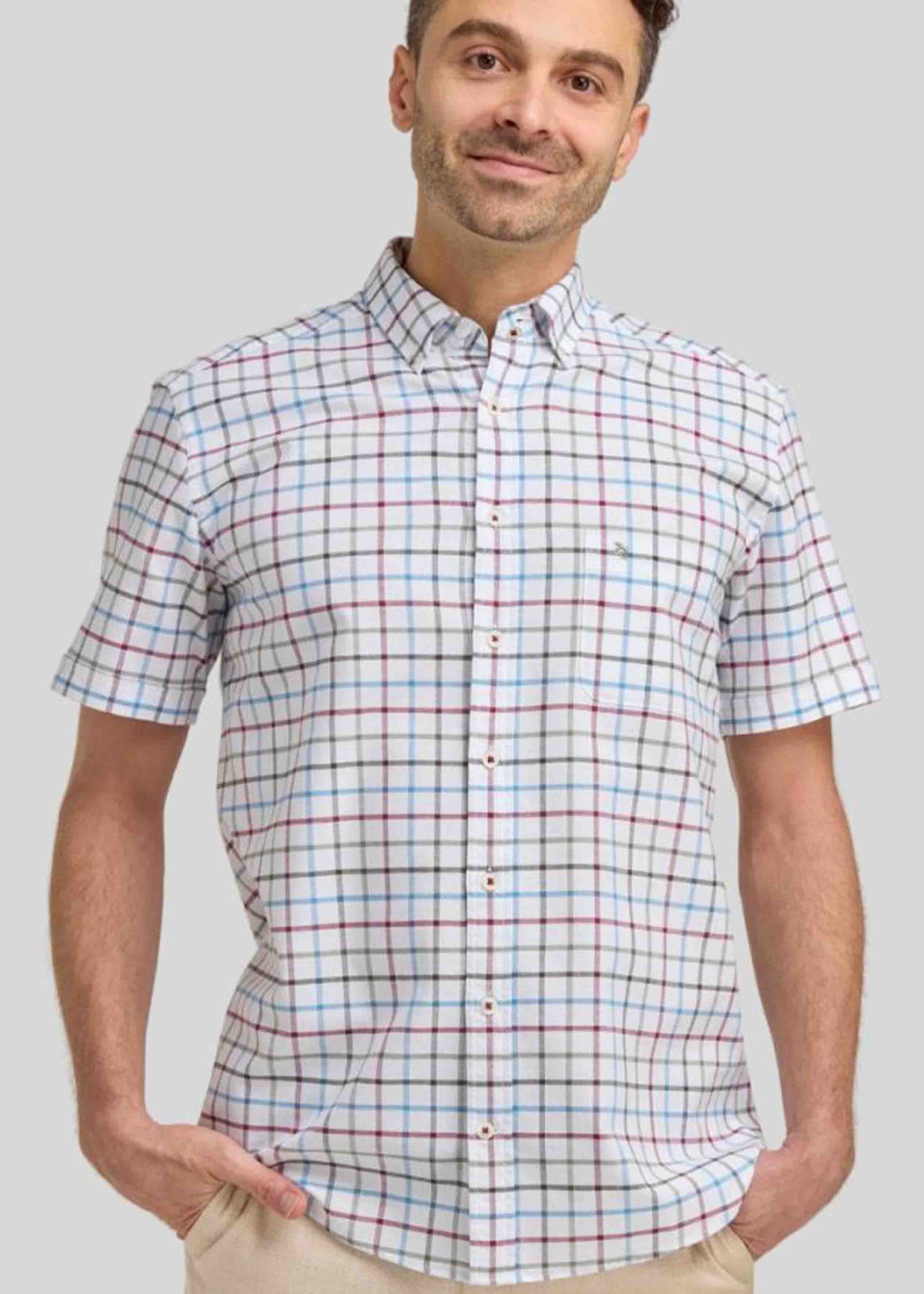 Men's Color Block T-Shirt - Short Sleeve Round Neck Casual Shirt For Everyday Wear