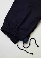 Aubrey Straight Fit Elastic Waist Pull-On Navy Trousers Fastening- The Able Label