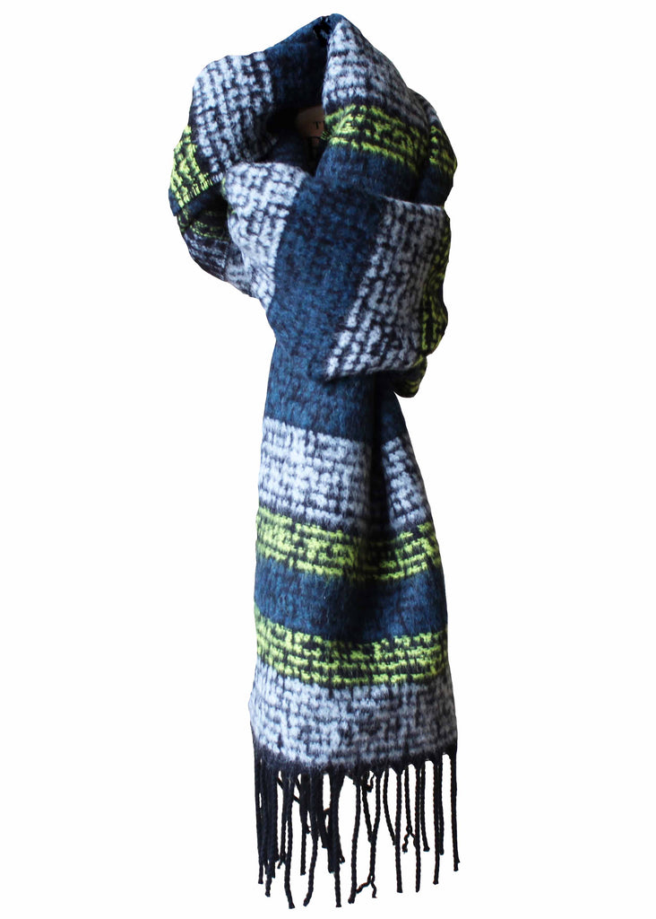 Aurora Knitted Stripe Scarf - The Able Label