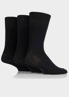 Bamboo Mens Gentle Grip Socks 3 Pair Pack - The Able Label